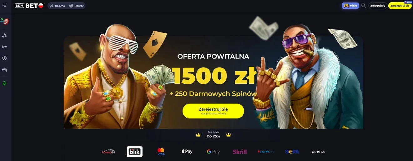 Bdmbet casino Strona główna